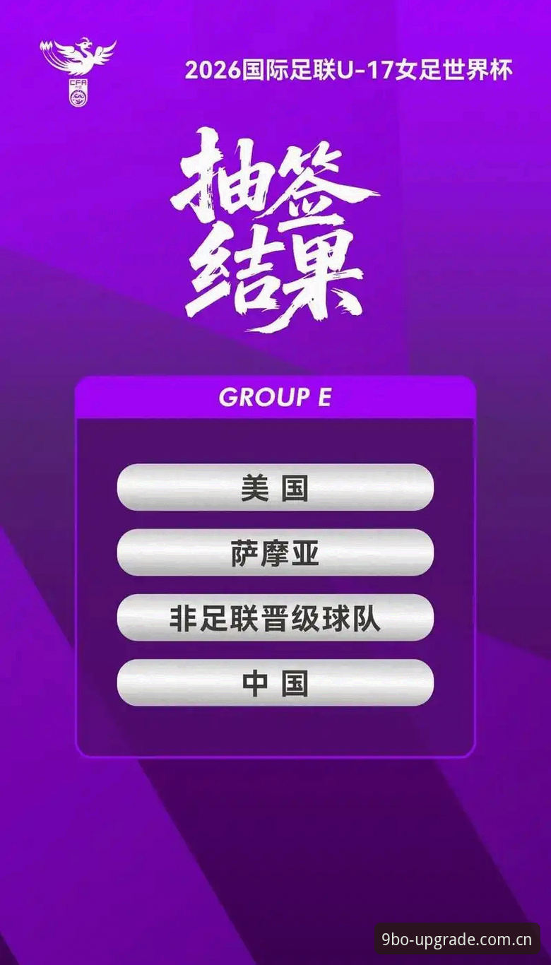 博平台体育APPiOS版 U17世界杯抽签结果解读:中国男女足分组形势与观赛实用指南